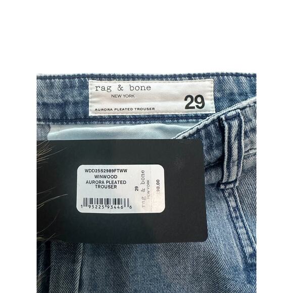 Rag & Bone Aurora Wide Leg High Waisted Trouser 29 - Picture 7 of 10